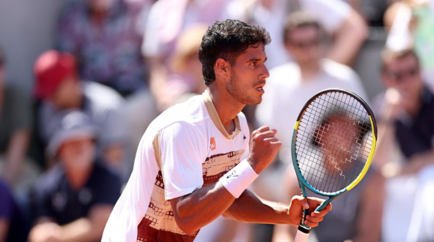 Debut histórico de Dani Vallejo en Roland Garros: venció a Cameron Norrie