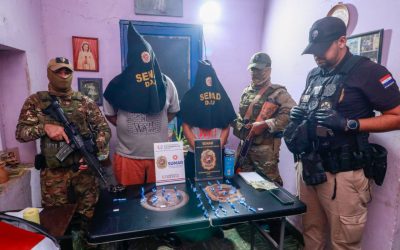 Sajonia: detienen a presuntos microtraficantes e incautan 450 dosis de droga