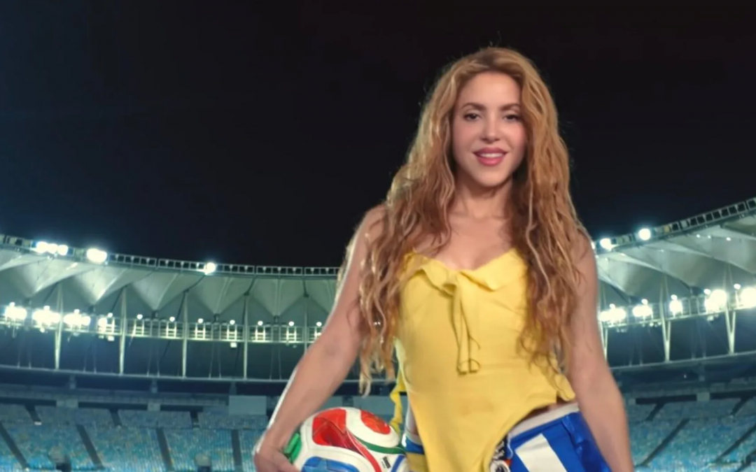 Shakira presenta el adelanto de la canción oficial del Mundial