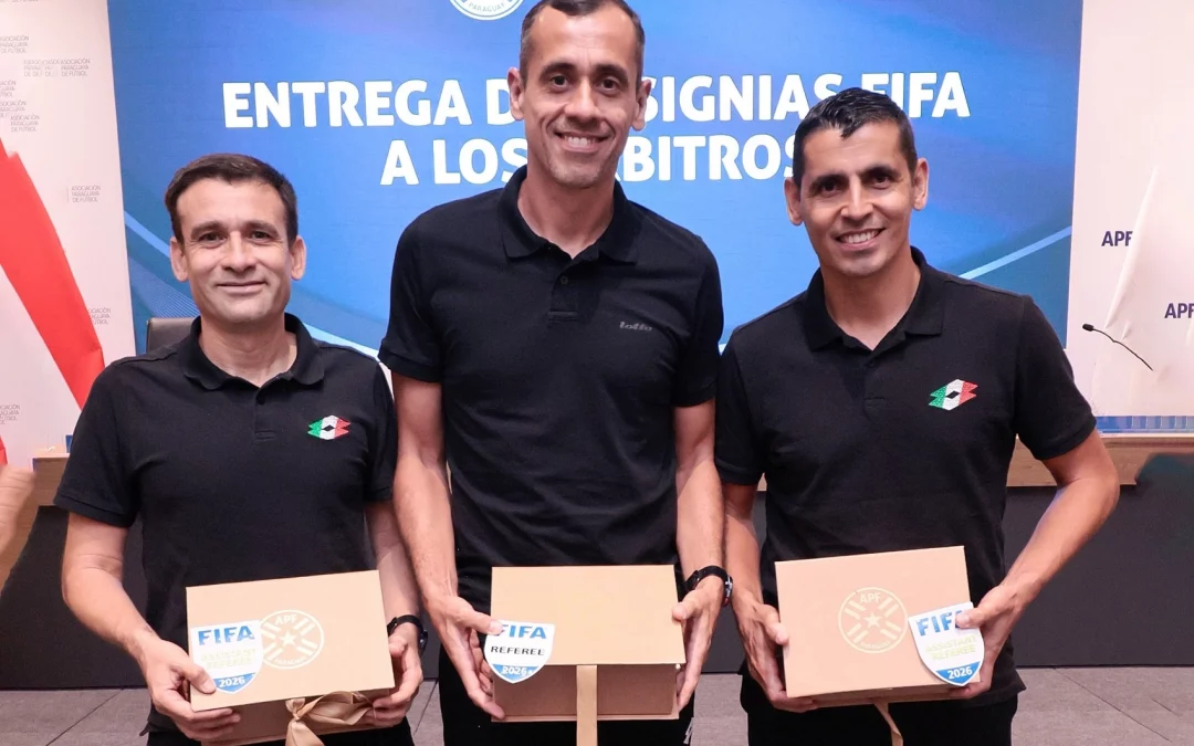 Mundial 2026: árbitros paraguayos estarán en el juego inaugural