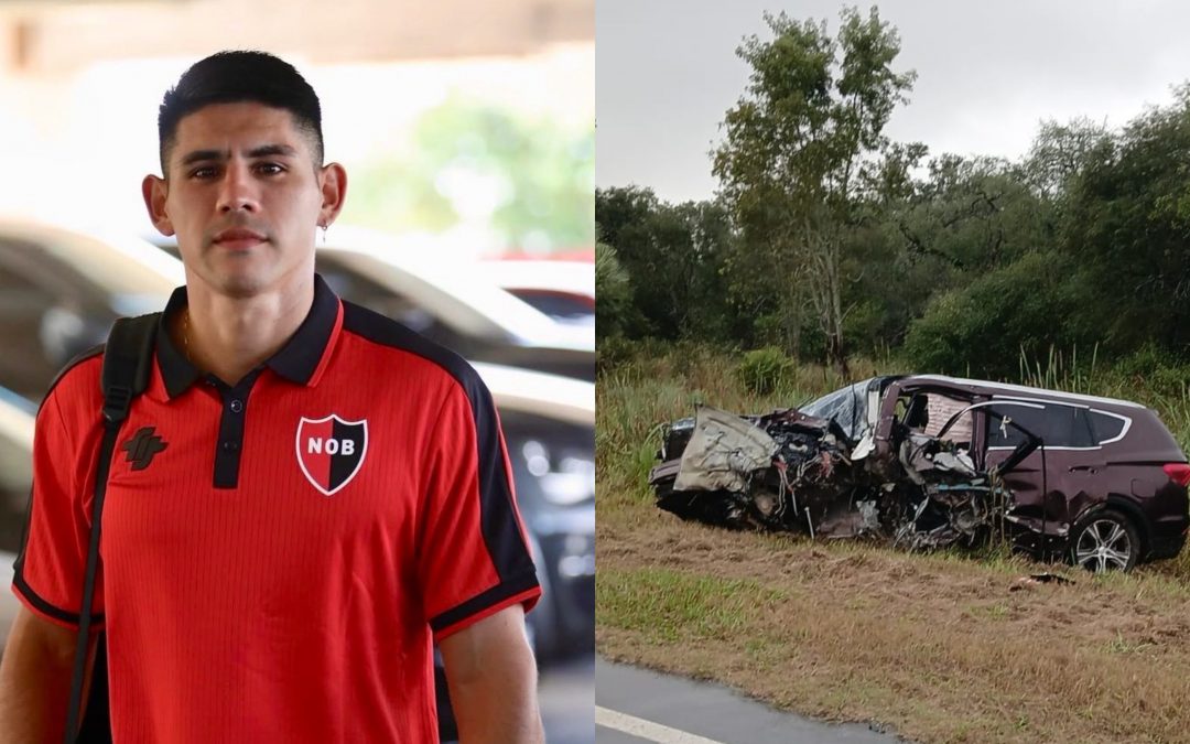 Saúl Salcedo se vio involucrado en un aparatoso accidente en Argentina