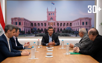 Isaías Fretes presentó a Peña las primeras acciones como presidente de IPS