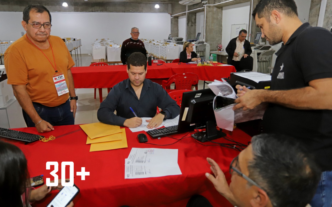 ANR inicia juzgamiento de actas con amplio triunfo del movimiento Honor Colorado