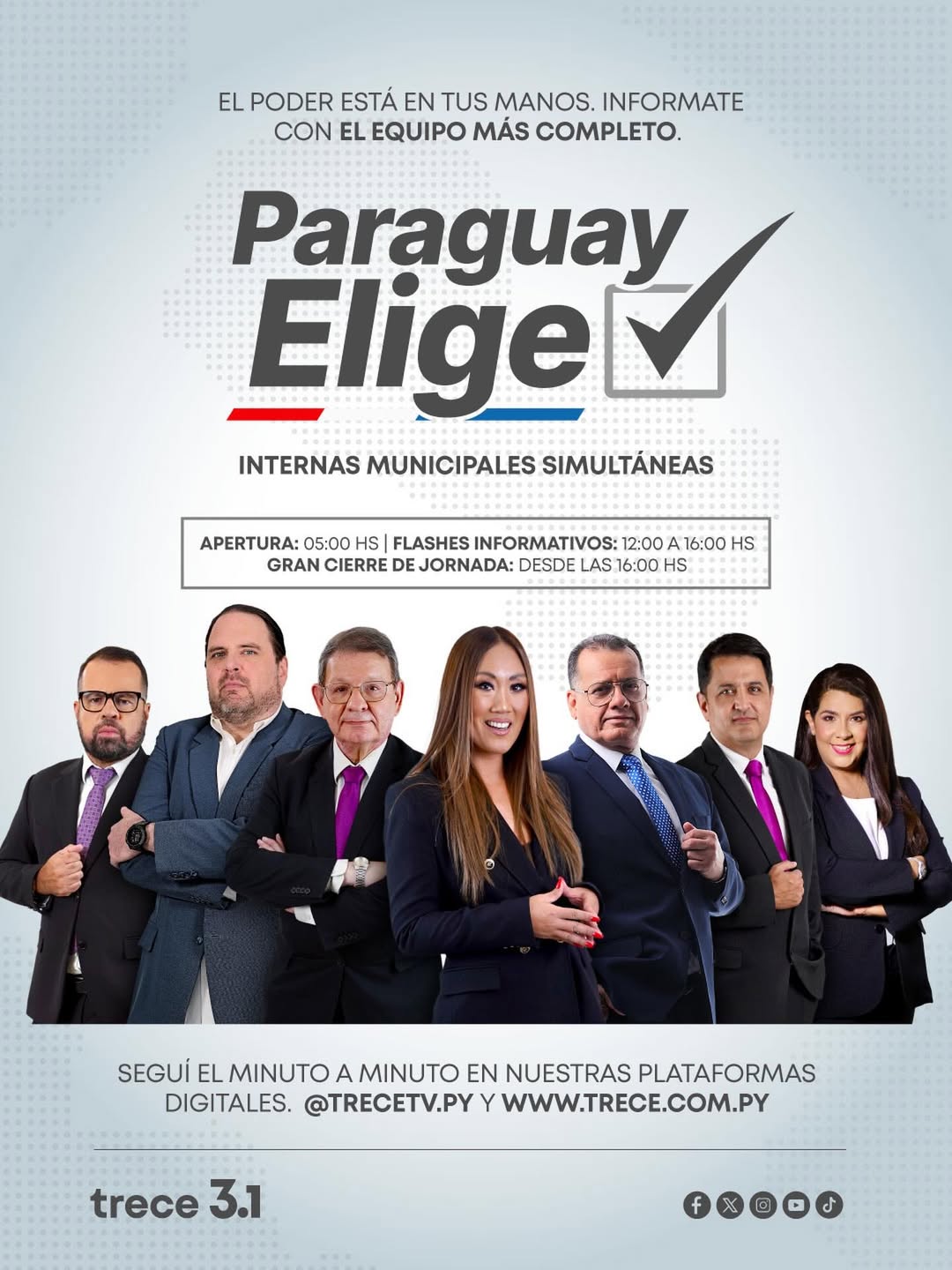 ¡Seguí la transmisión especial de las elecciones por Trece!