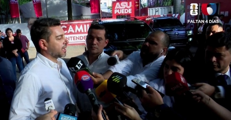 Pedro Alliana reconoce el valor del coloradismo de los Saman