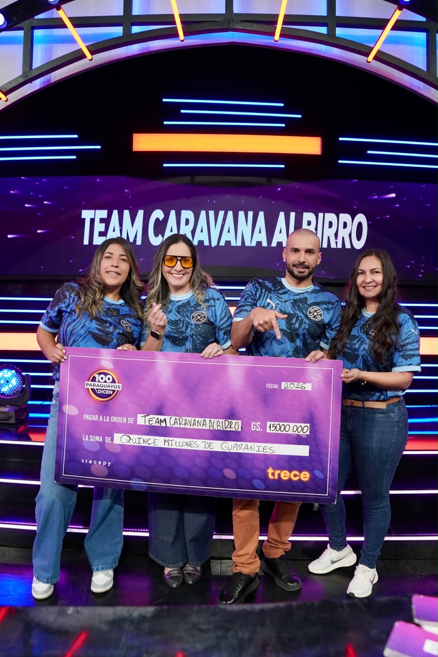100 Paraguayos Dicen, versión Albirrojos: Team Car