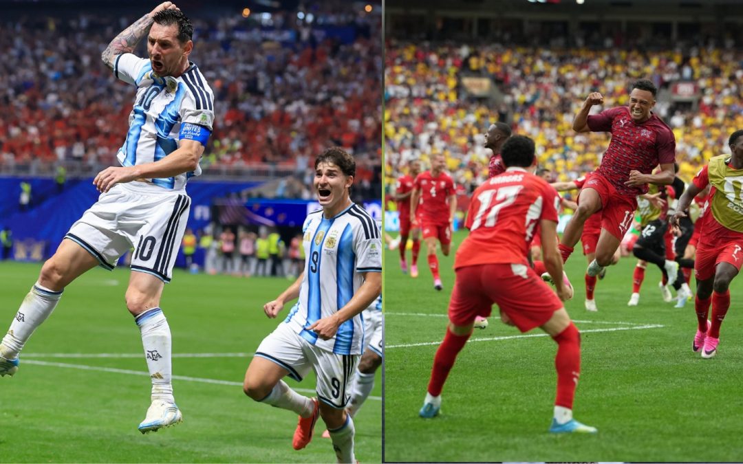 Argentina y Suiza buscarán obtener el último pase a la semifinal del Mundial