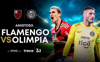 ¡Olimpia vs. Flamengo lo vas a disfrutar por el Trece!