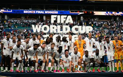 Inglaterra en el podio del Mundial: derrotó a Francia 6 a 4