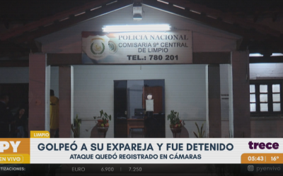 Detienen a un sujeto que fue grabado golpeando a su pareja