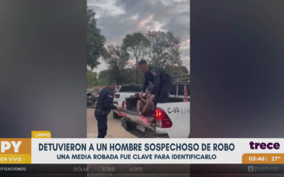 Con las manos en la media: detuvieron a presunto ladrón domiciliario